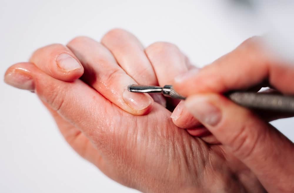 Preparation Before Acrylic Nail Appointment - Push Back Cuticles