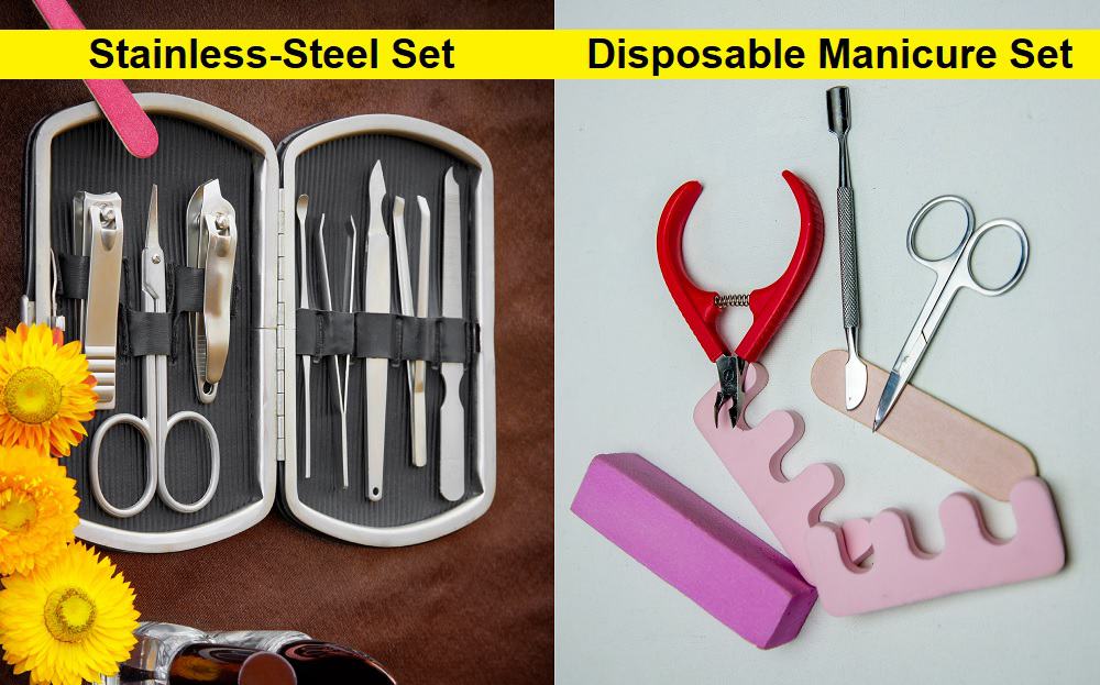 Stainless-Steel Tools Vs. Disposable Manicure Set