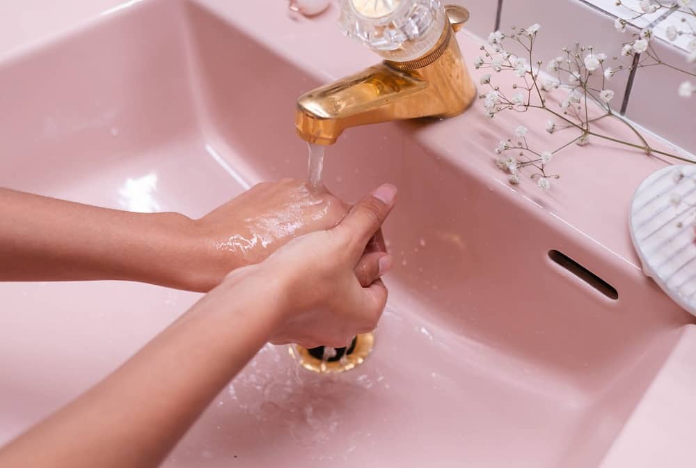 Steps to Shape Oval Nails - Wash Hands