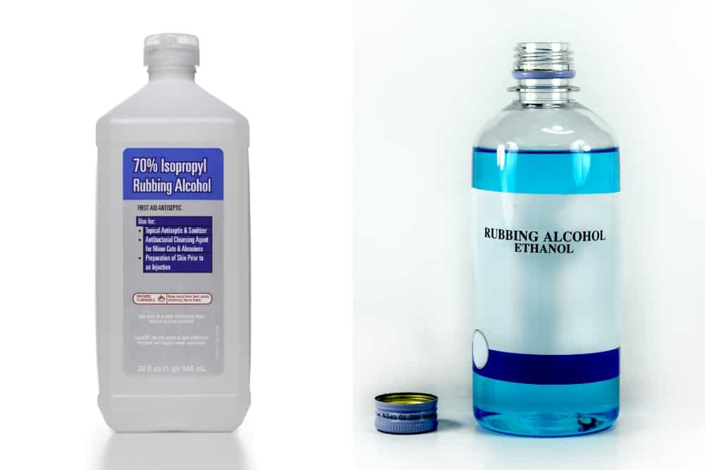 Types of Rubbing Alcohol