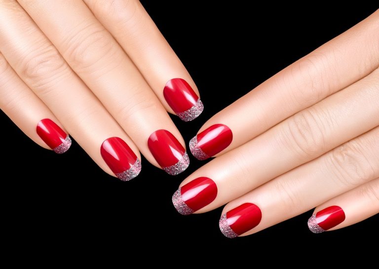 21 Trendiest Red and Silver Nail Designs for 2024 – NailDesignCode
