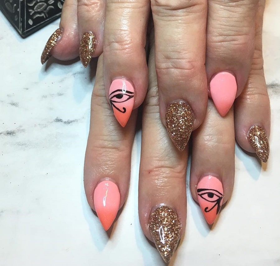 egyptian almond nails