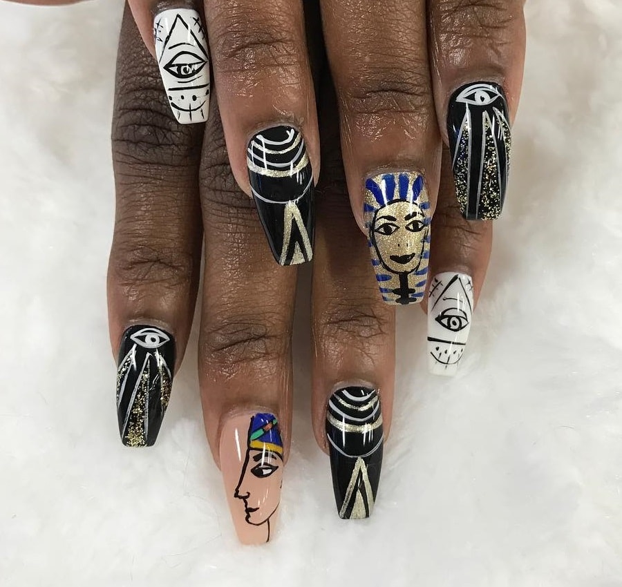egyptian coffin nails