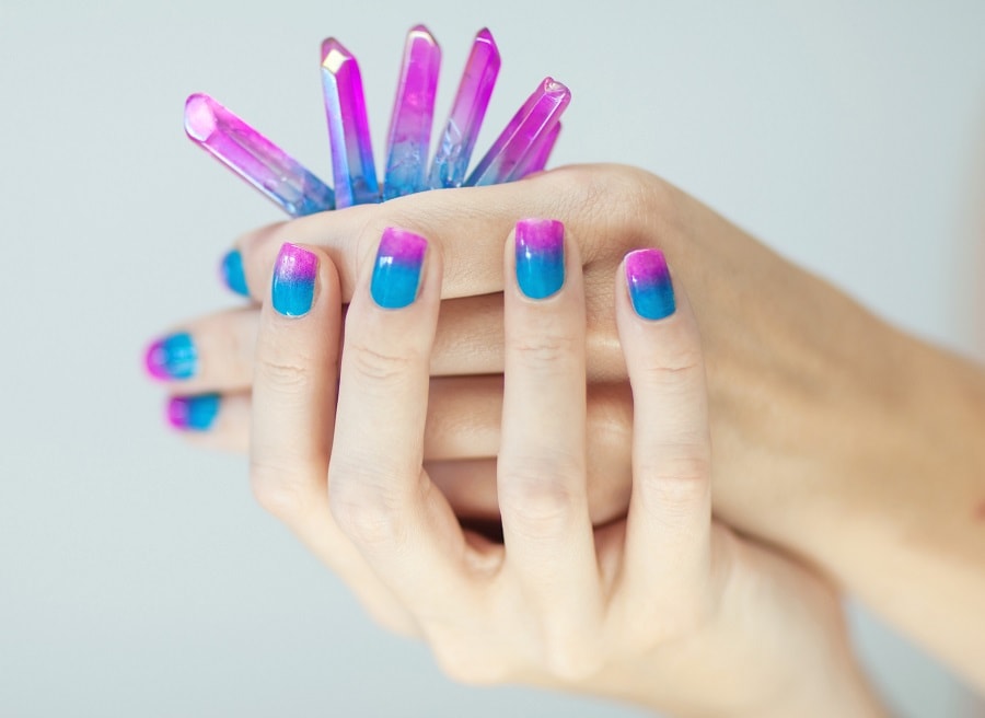 geode nail art