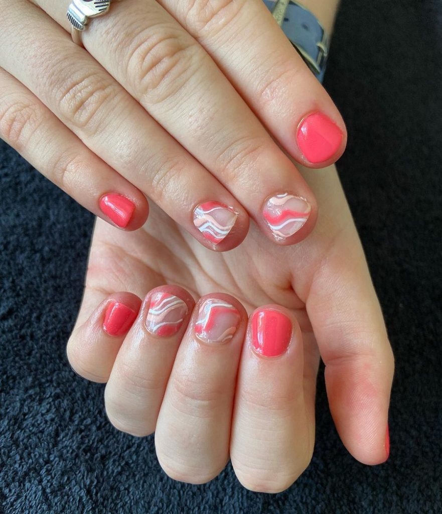 short coral nails