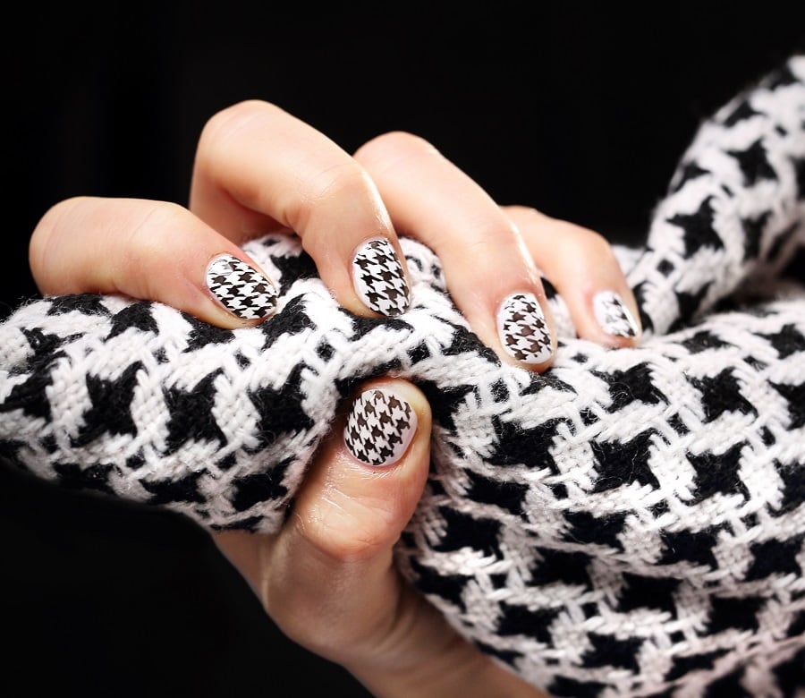 short houndstooth nails