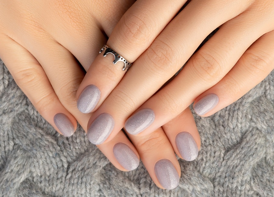 gray nail polish color for light skin