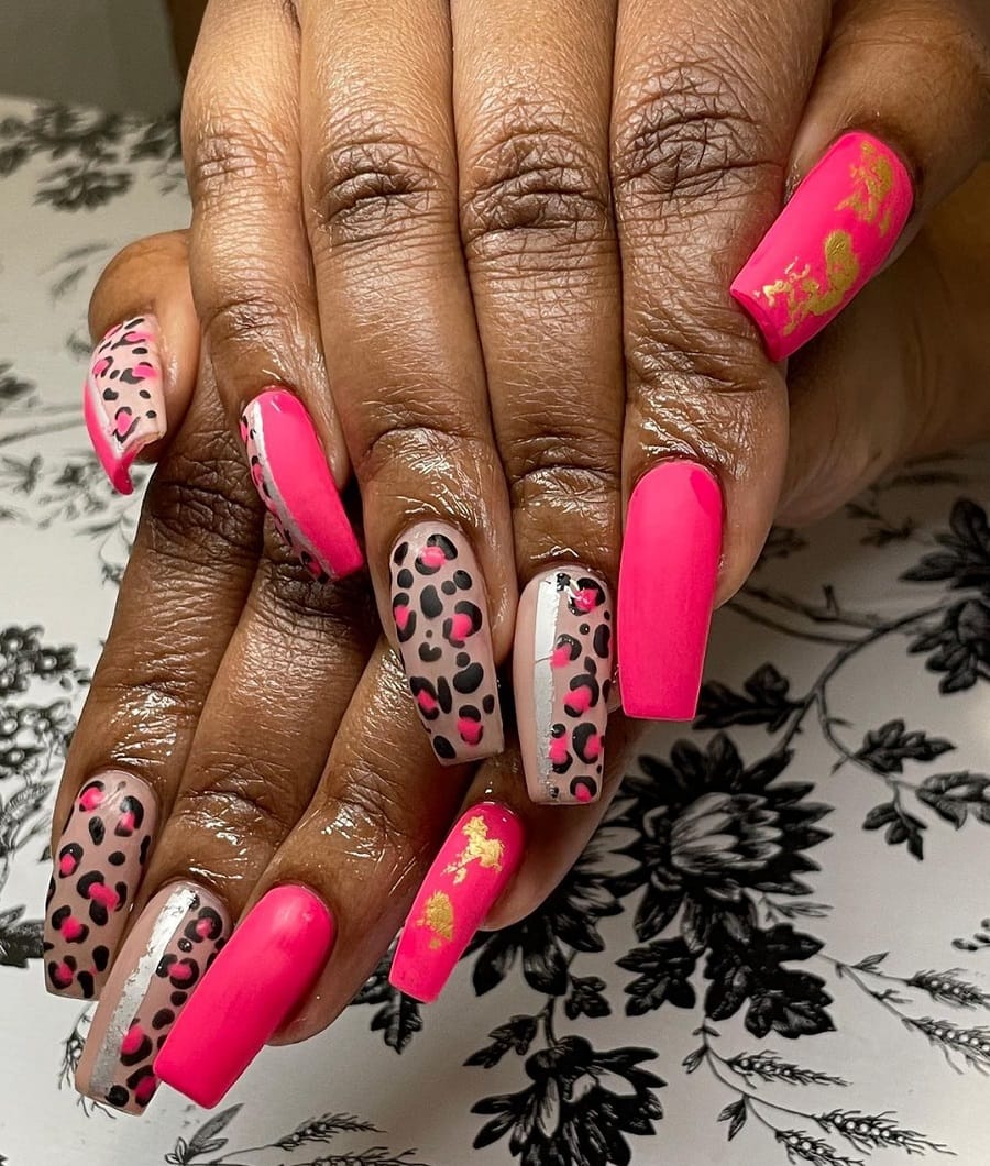 Coffin Nails That Look The Best On Dark Skin NailDesignCode