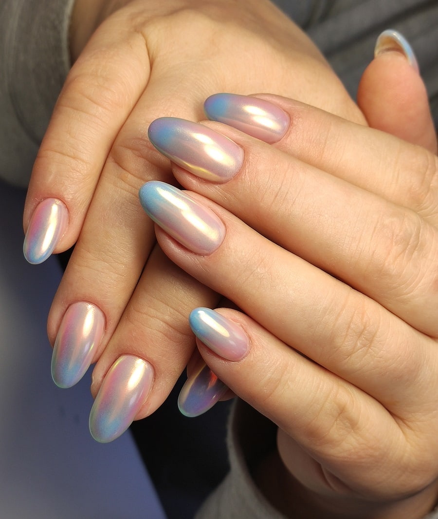 ombre nails for light skin